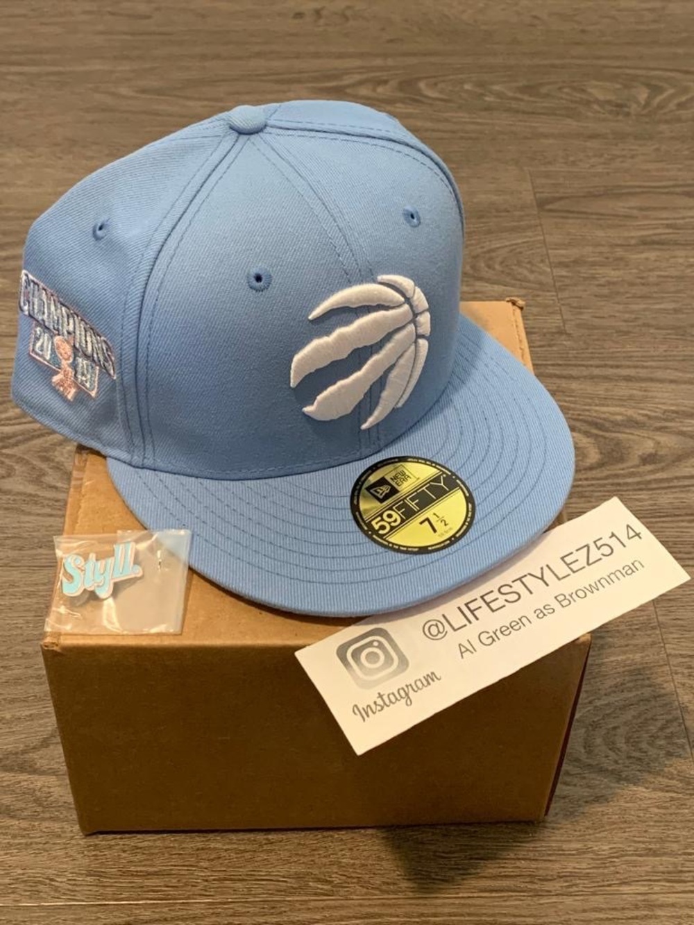 Toronto Raptors Hat 7 1/2